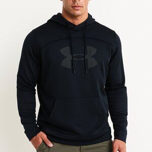 Under Armour Men's Dark Gray Hoodie w/ front pocket Medium